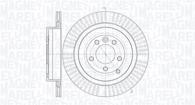 361302040428 MAGNETI MARELLI Тормозной диск