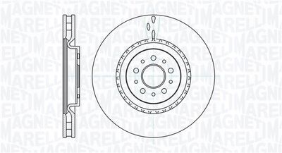 361302040432 MAGNETI MARELLI Тормозной диск