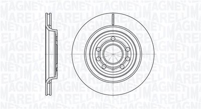 361302040456 MAGNETI MARELLI Тормозной диск