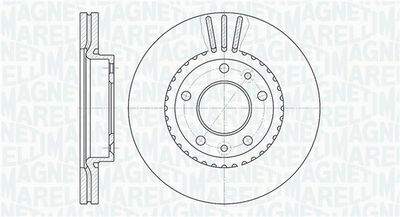 361302040474 MAGNETI MARELLI Тормозной диск