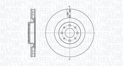 361302040532 MAGNETI MARELLI Тормозной диск