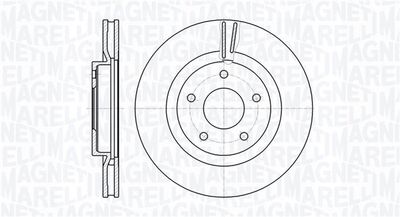 361302040564 MAGNETI MARELLI Тормозной диск