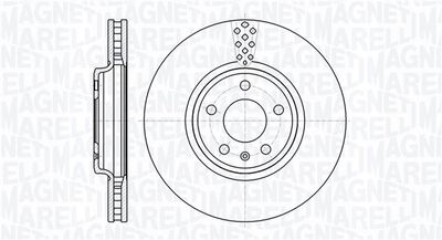 361302040576 MAGNETI MARELLI Тормозной диск