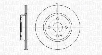 361302040592 MAGNETI MARELLI Тормозной диск