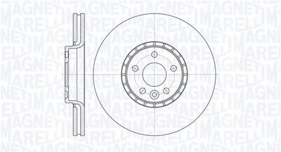 361302040594 MAGNETI MARELLI Тормозной диск