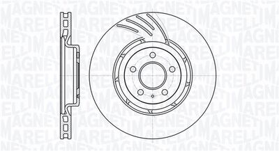 361302040598 MAGNETI MARELLI Тормозной диск