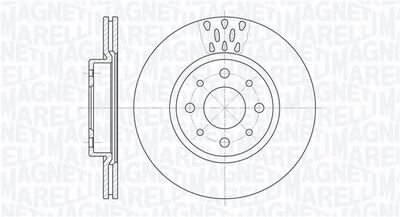 361302040682 MAGNETI MARELLI Тормозной диск