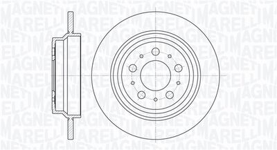 361302040692 MAGNETI MARELLI Тормозной диск