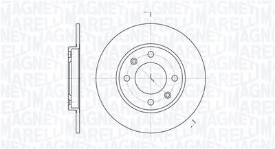 361302040695 MAGNETI MARELLI Тормозной диск