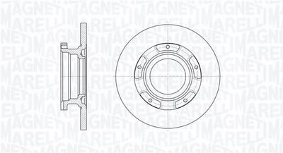 361302040710 MAGNETI MARELLI Тормозной диск