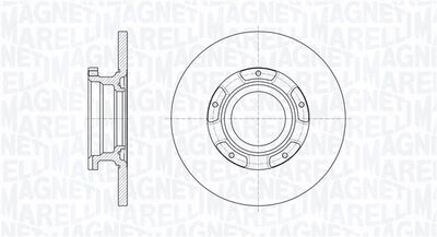 361302040713 MAGNETI MARELLI Тормозной диск