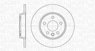 361302040717 MAGNETI MARELLI Тормозной диск