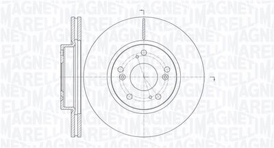 361302040737 MAGNETI MARELLI Тормозной диск