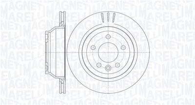 361302040739 MAGNETI MARELLI Тормозной диск