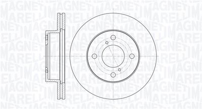 361302040760 MAGNETI MARELLI Тормозной диск