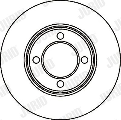 561026J JURID Тормозной диск
