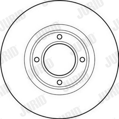 561038J JURID Тормозной диск