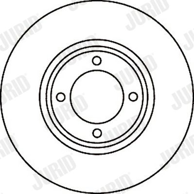 561052J JURID Тормозной диск