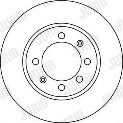 561055J JURID Тормозной диск