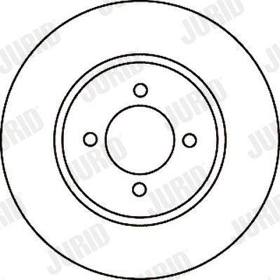 561056J JURID Тормозной диск