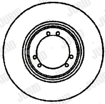 561098J JURID Тормозной диск