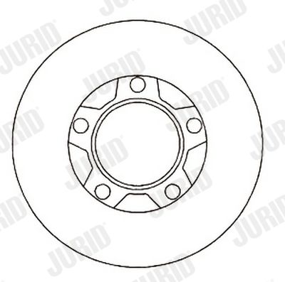 561109J JURID Тормозной диск