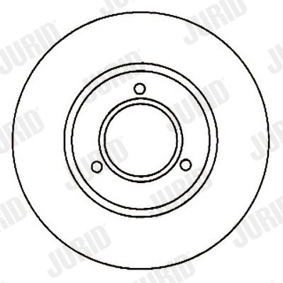 561137J JURID Тормозной диск