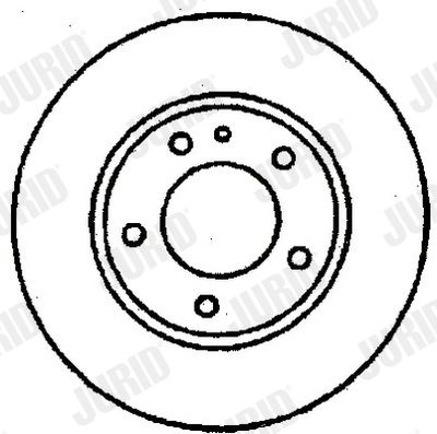 561176J JURID Тормозной диск