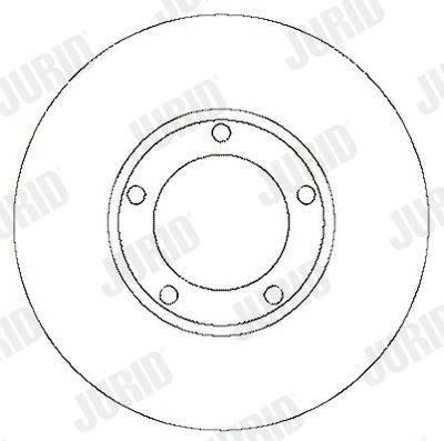 561206J JURID Тормозной диск