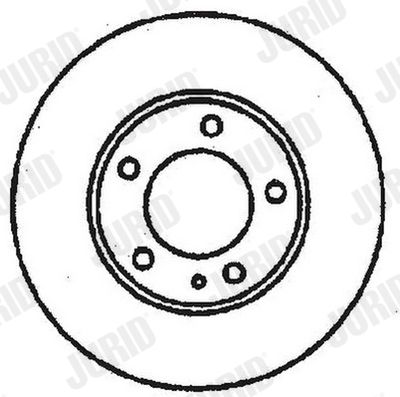 561265J JURID Тормозной диск