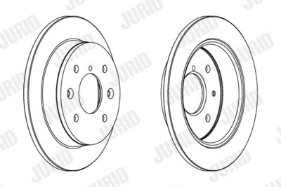 561281J JURID Тормозной диск