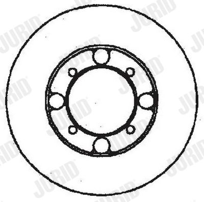 561288J JURID Тормозной диск