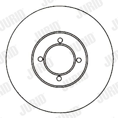 561302J JURID Тормозной диск