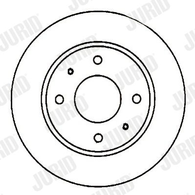 561325J JURID Тормозной диск