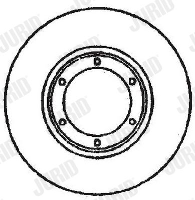 561335J JURID Тормозной диск
