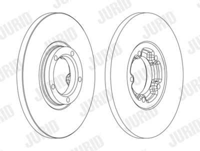 561378J JURID Тормозной диск