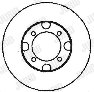 561397J JURID Тормозной диск
