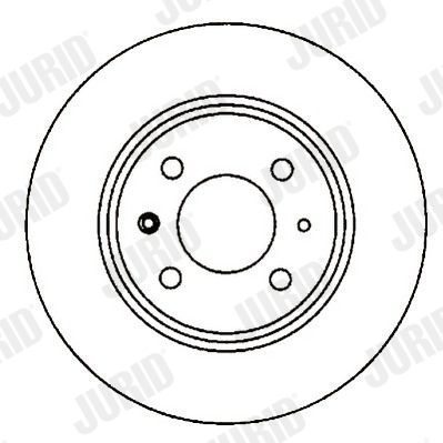 561418J JURID Тормозной диск
