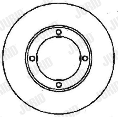 561425J JURID Тормозной диск