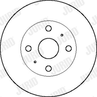 561434J JURID Тормозной диск