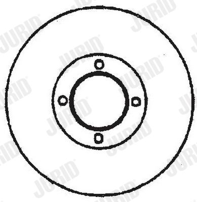 561435J JURID Тормозной диск