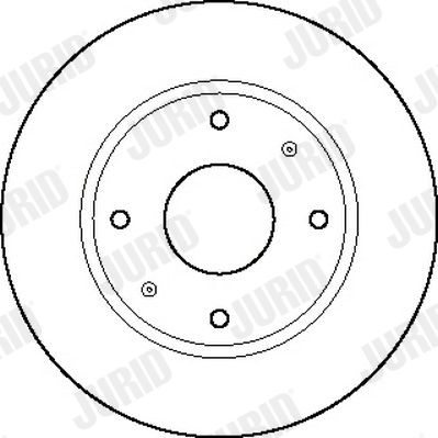 561457J JURID Тормозной диск