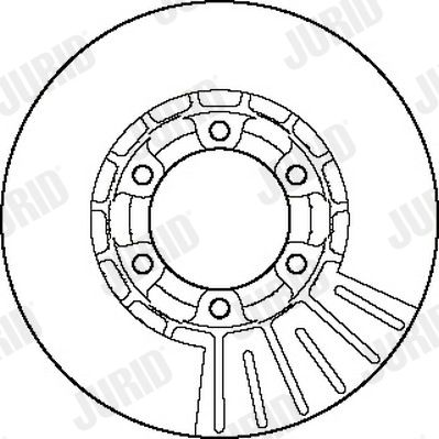 561485J JURID Тормозной диск