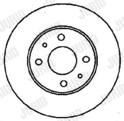 561486J JURID Тормозной диск
