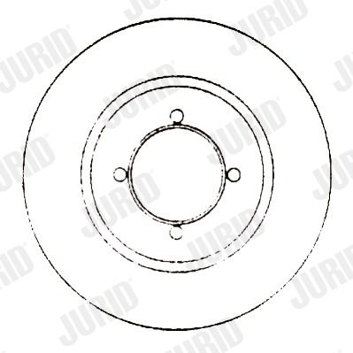 561498J JURID Тормозной диск