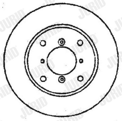 561505J JURID Тормозной диск