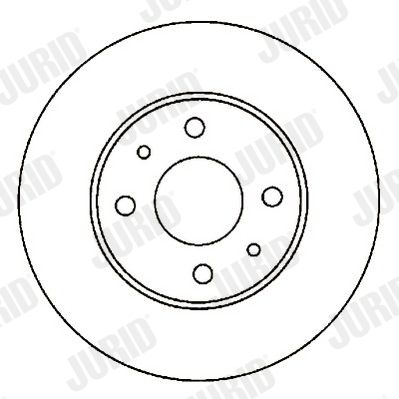 561516J JURID Тормозной диск