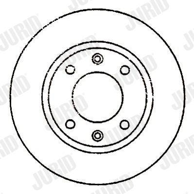 561522J JURID Тормозной диск