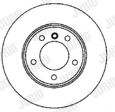 561524JC JURID Тормозной диск