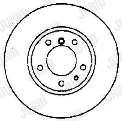 561525J JURID Тормозной диск